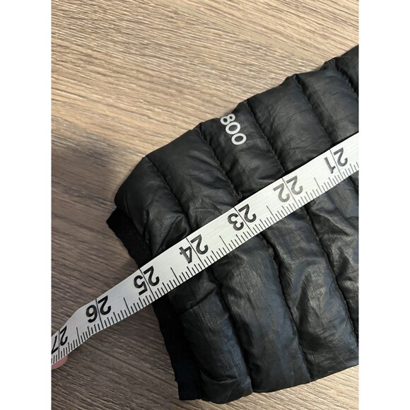 Eddie Bauer First Ascent Microtherm Down Hooded Jacket Mens Black EB800 Puffer M - Picture 11 of 12